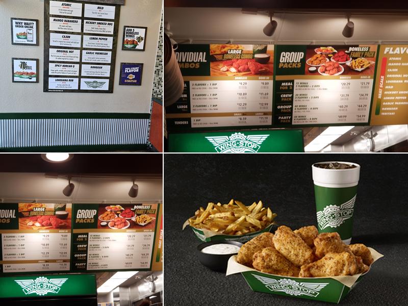 Wingstop Menu