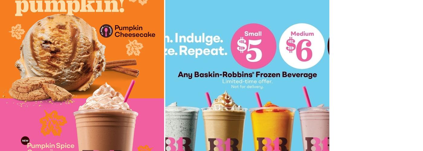 Baskin-Robbins Menu