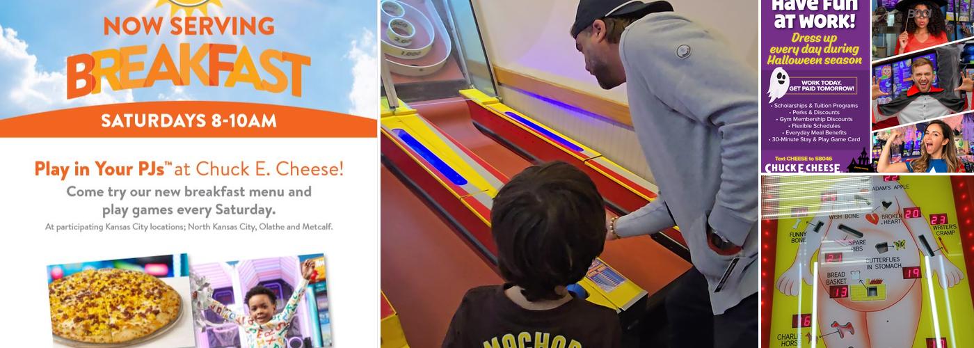 Chuck E. Cheese Menu