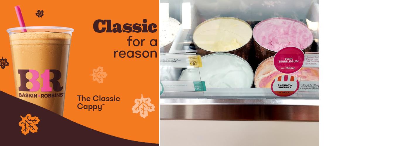 Baskin-Robbins Menu
