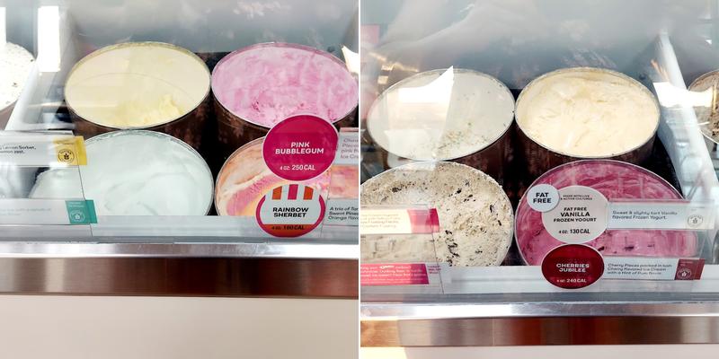 Baskin-Robbins Menu