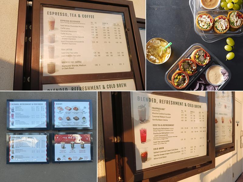 Starbucks Menu