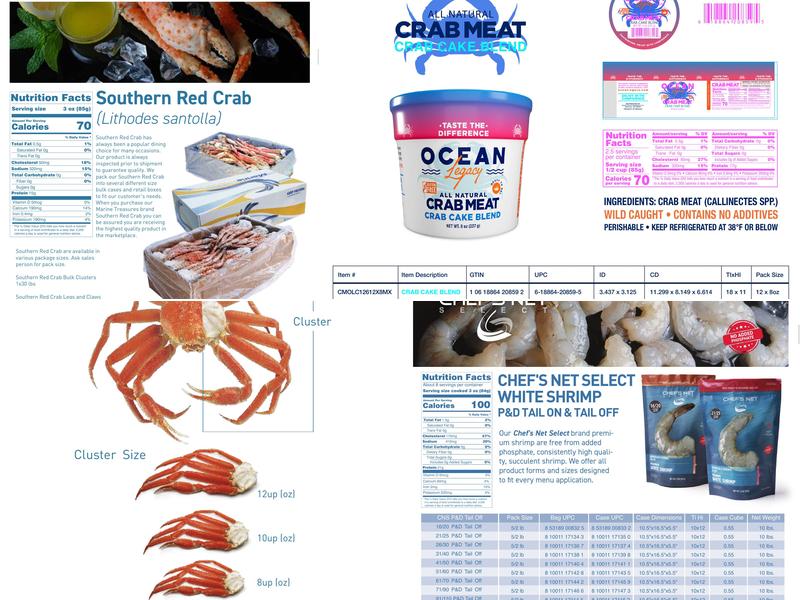 Direct Source Seafood LLC Menu