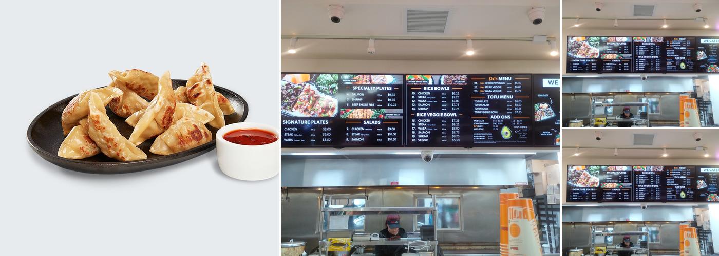 WaBa Grill Menu