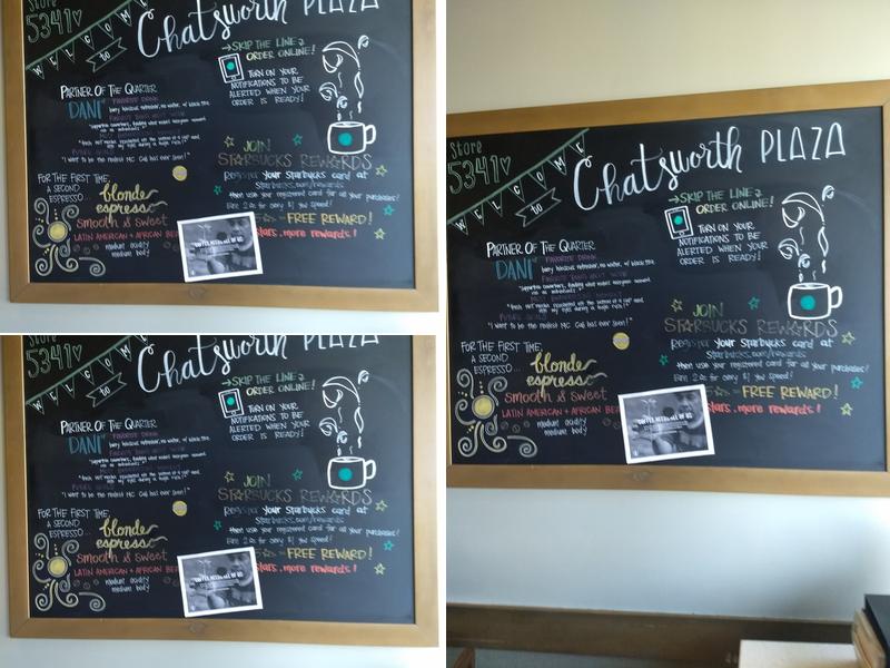 Starbucks Menu