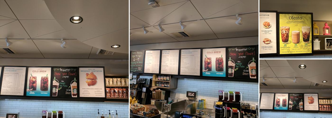 Starbucks Menu