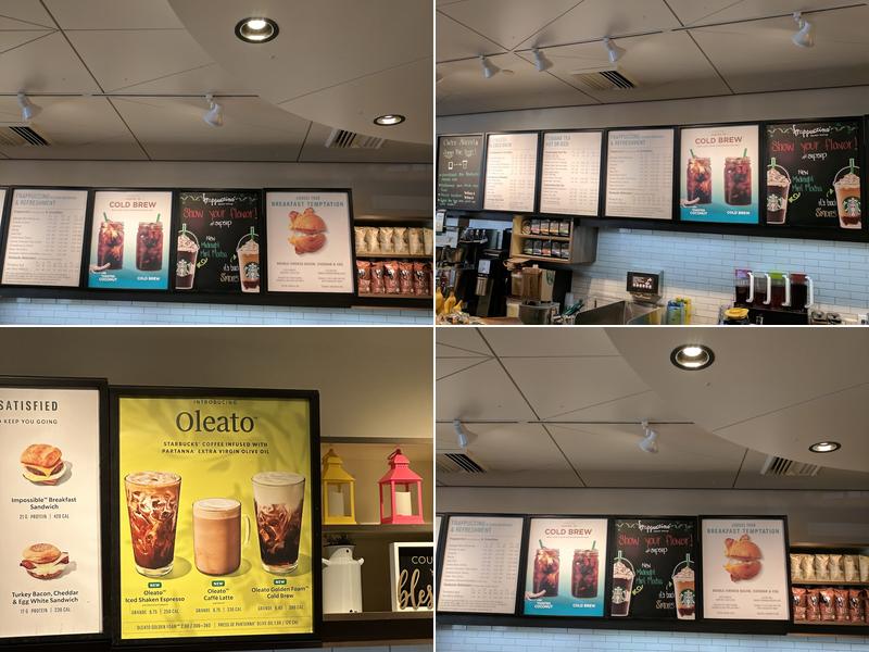 Starbucks Menu