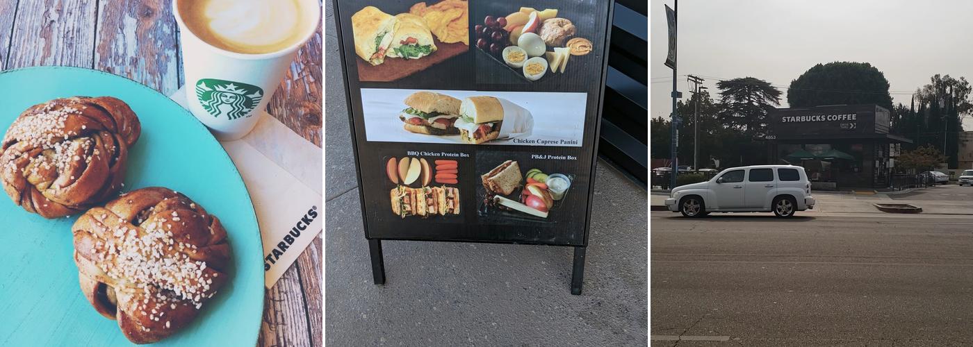 Starbucks Menu