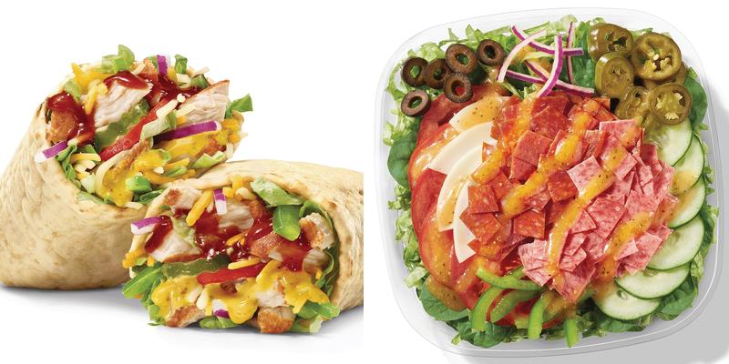 Subway Menu