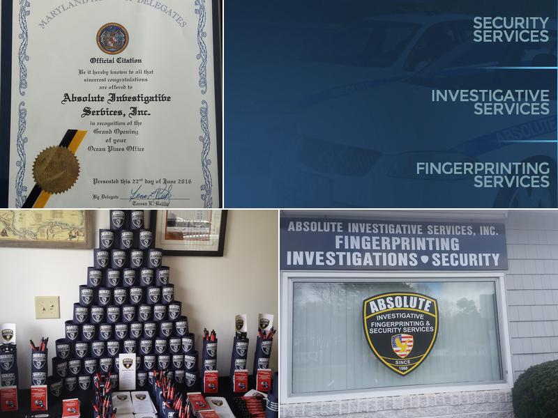 Absolute Investigative, Fingerprinting and Security Services