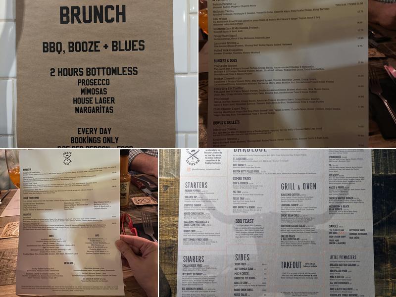 Craft & Cleaver Menu