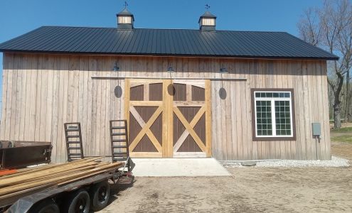 Northern Michigan Barn Repair 5310 Hanna Rd, Williamsburg Michigan 49690