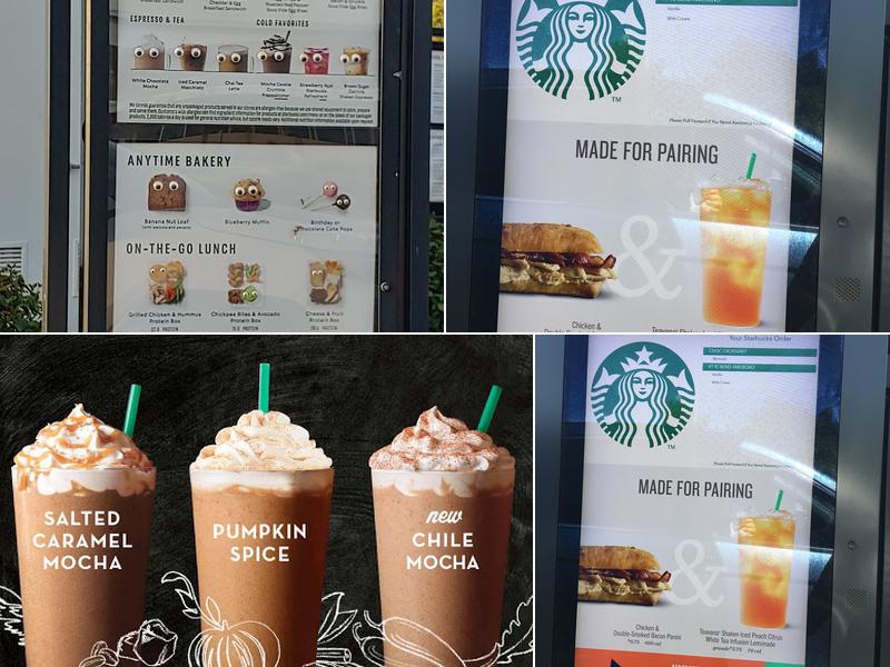 Starbucks Menu