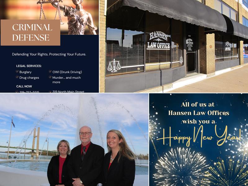Peter Hansen - Hansen Law Offices - Burlington, IA Lawyer