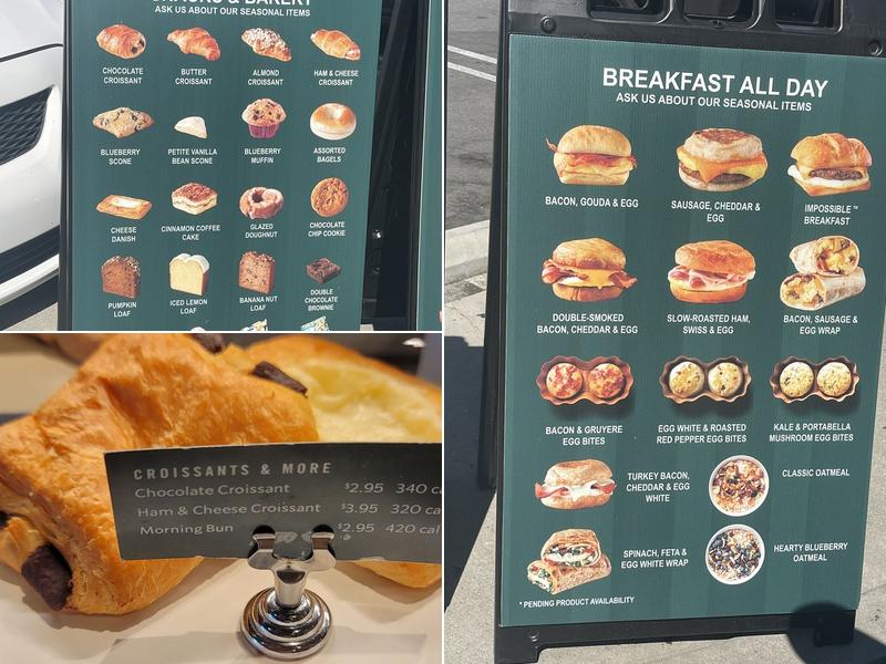 Starbucks Menu
