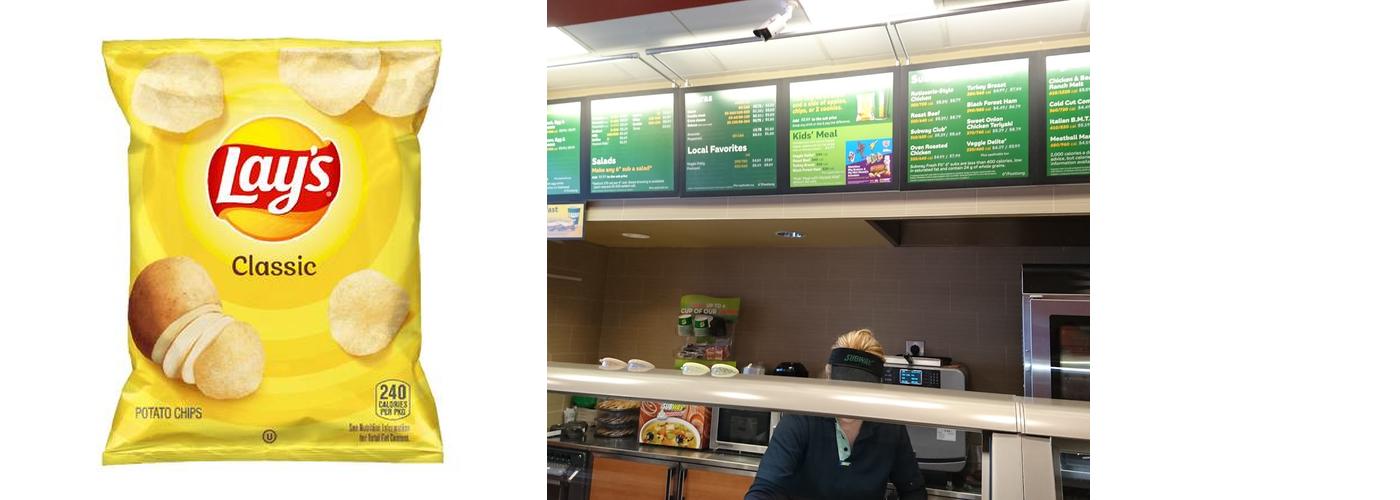 Subway Menu