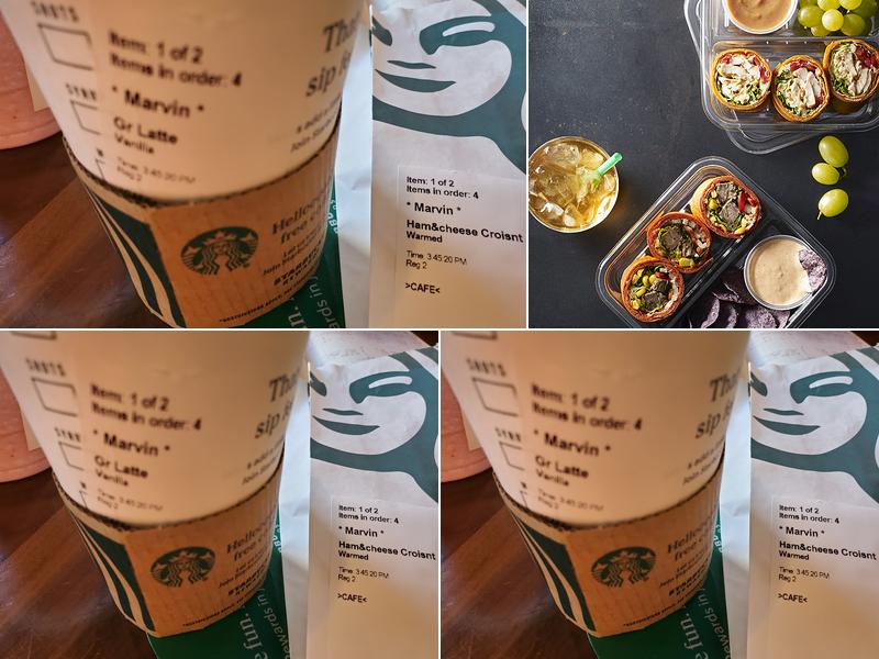 Starbucks Menu