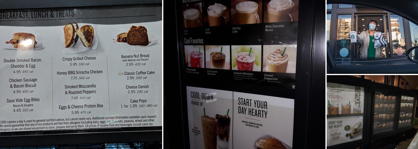 Starbucks Menu