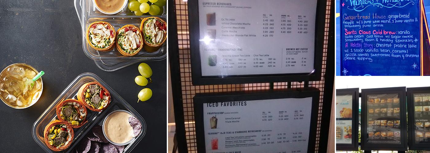 Starbucks Menu