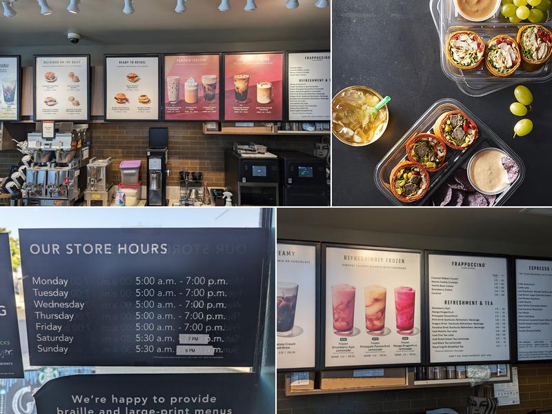 Starbucks Menu