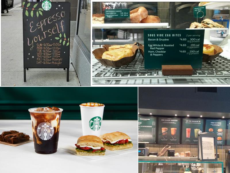 Starbucks Menu