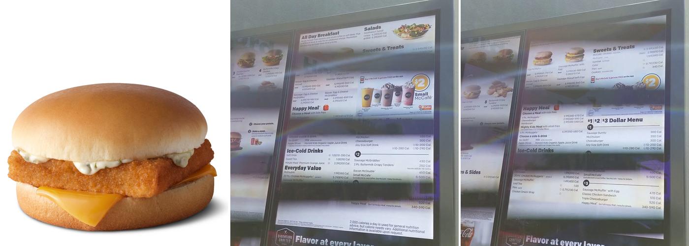 McDonald's Menu