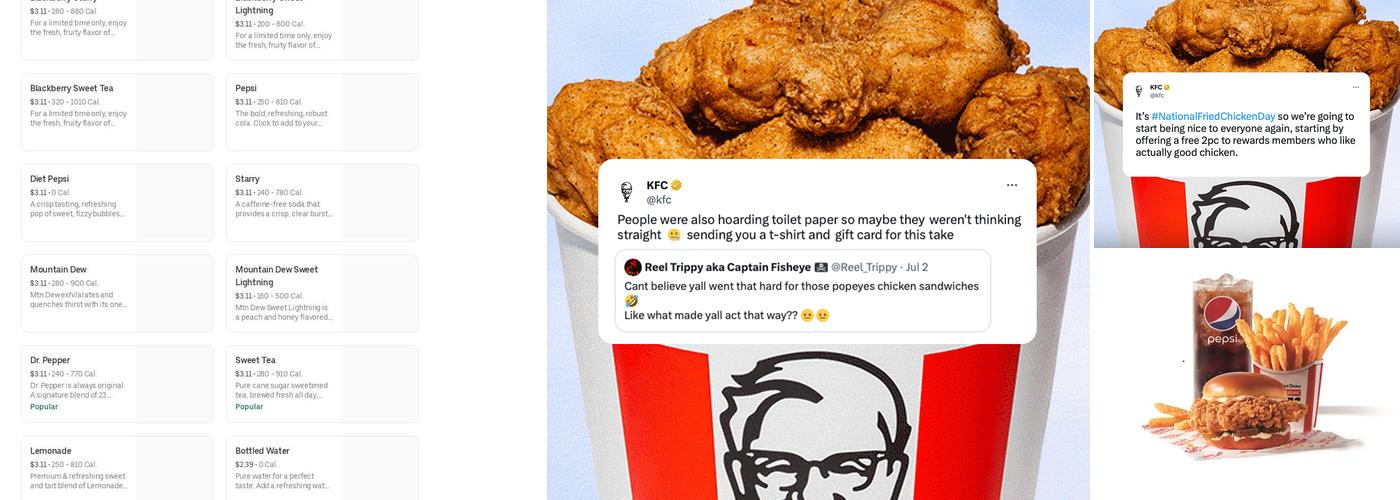 KFC Menu