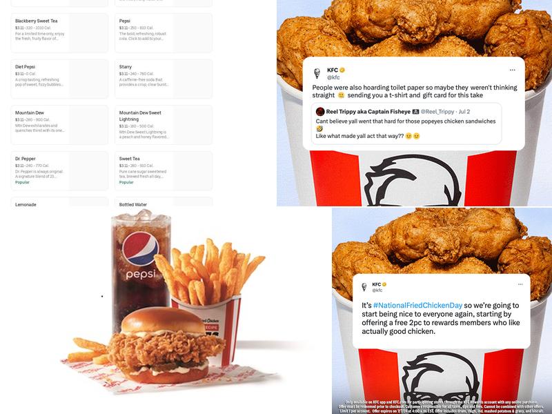 KFC Menu