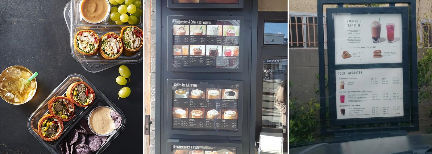 Starbucks Menu
