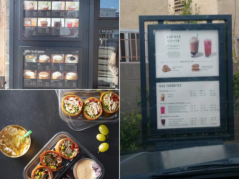 Starbucks Menu