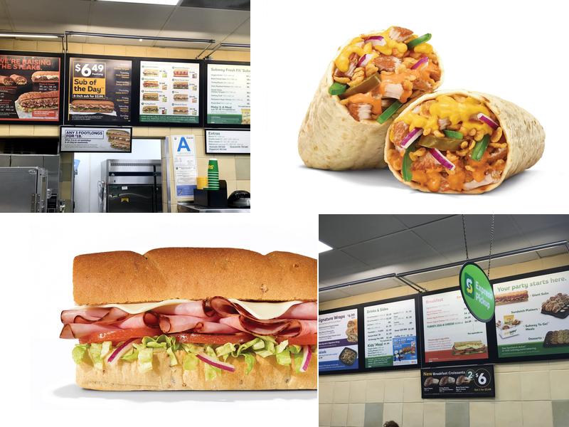 Subway Menu