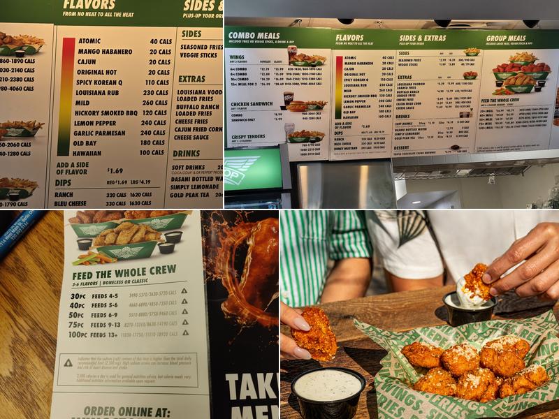 Wingstop Menu