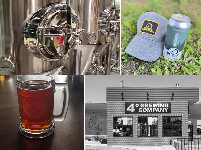 4 Degrees Brewing & Distilling 275 Brockville St, Smiths Falls