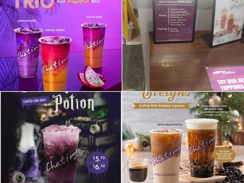 Chatime Menu