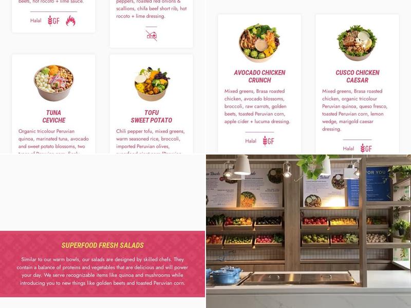 Brasa Peruvian Kitchen Menu