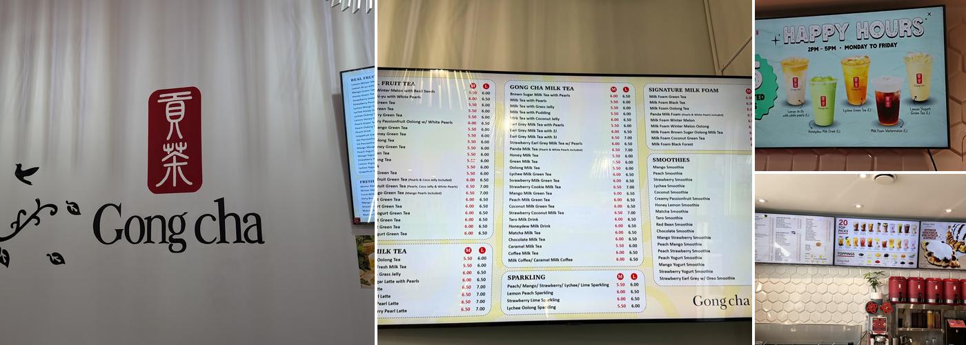 Gong Cha Langley Menu