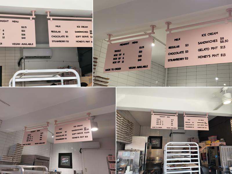 Midnight Cookie Menu