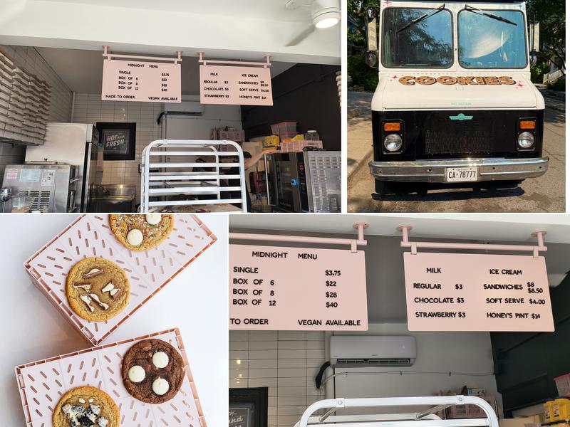Midnight Cookie Menu