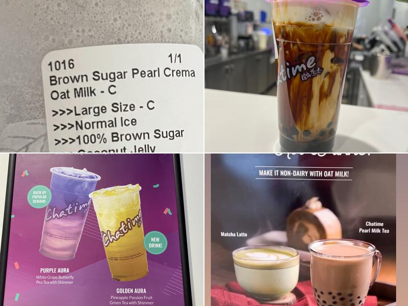 Chatime Menu