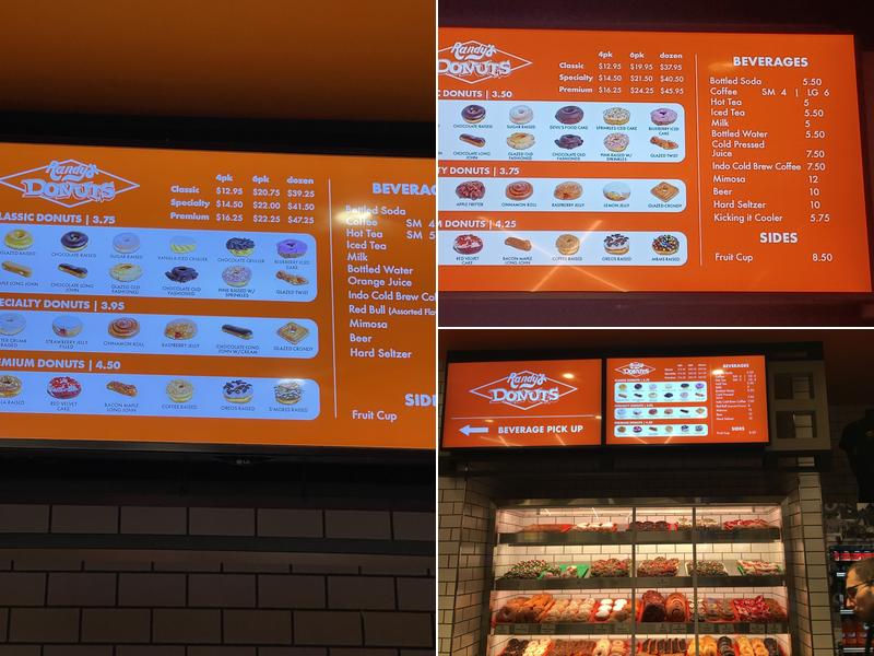 Randy’s Donuts Menu