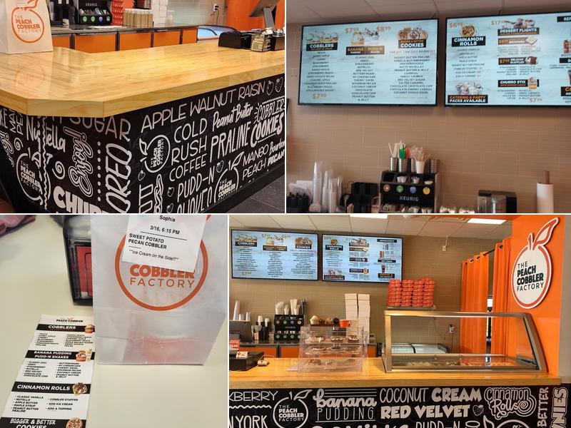 The Peach Cobbler Factory Kenosha Menu