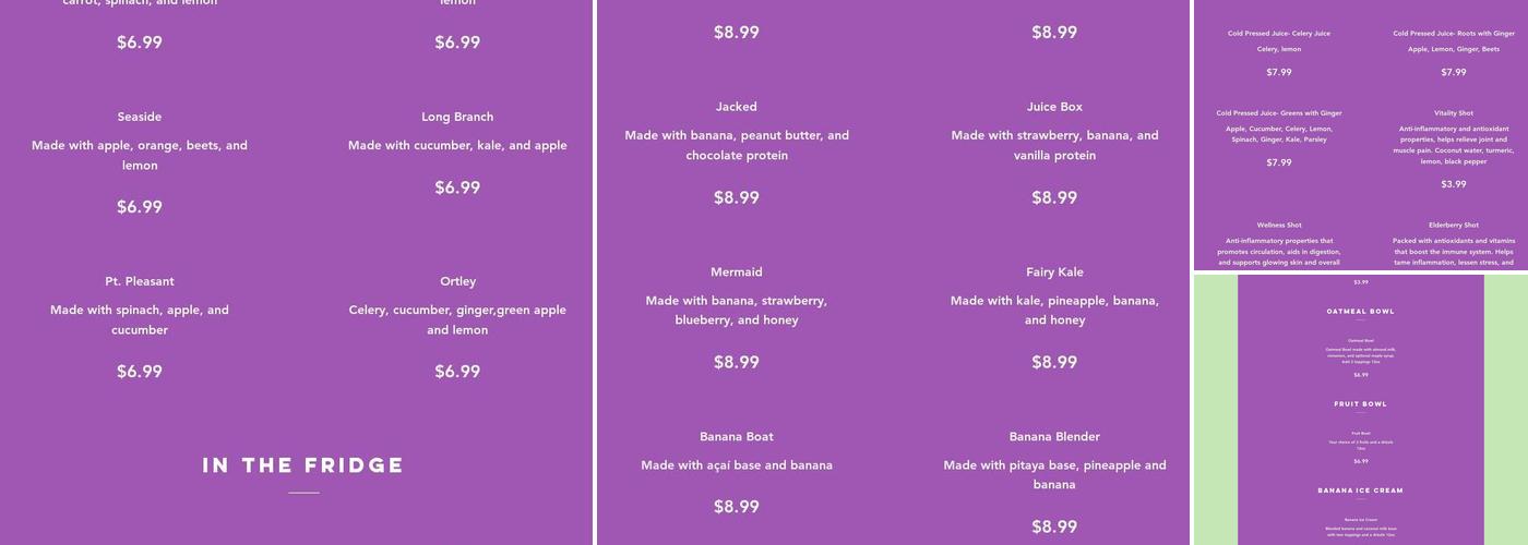 Tiki Bowls Lincoln Park Menu