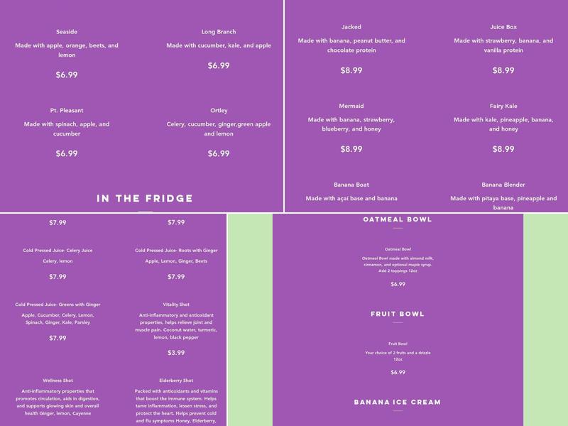 Tiki Bowls Lincoln Park Menu