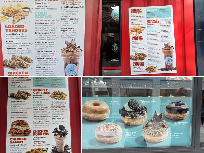 Everglazed Chicken and Donuts Menu