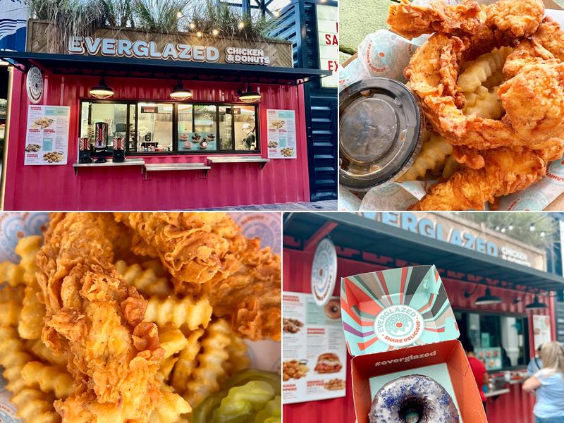 Everglazed Chicken and Donuts