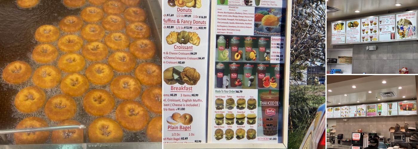 BoSa Donuts Menu