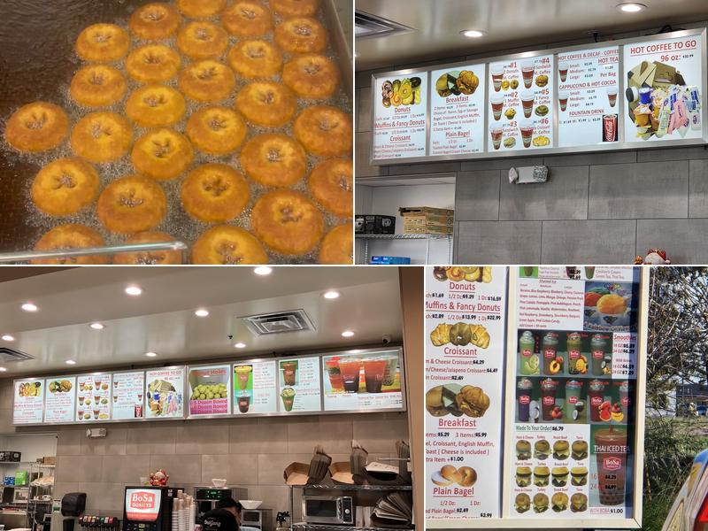 BoSa Donuts Menu