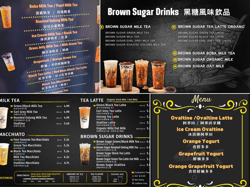 Wushiland Boba - S Craig St (CMU) Menu