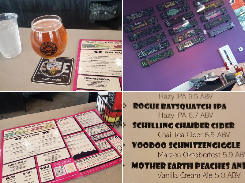 Voodoo Brewing-Meridian Menu