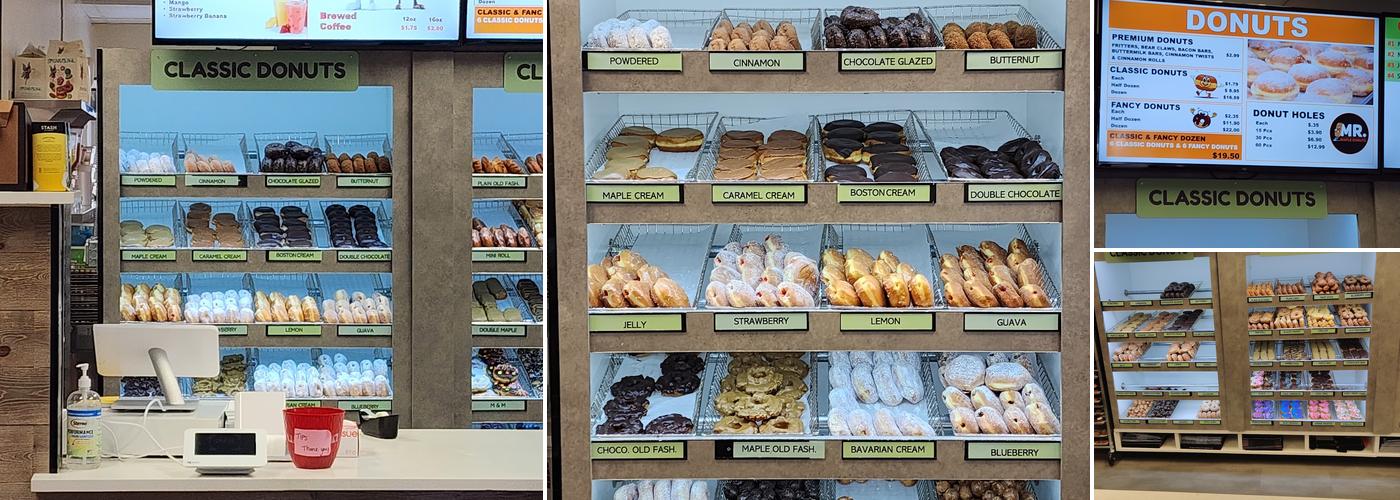 Mr. Maple Donuts Menu